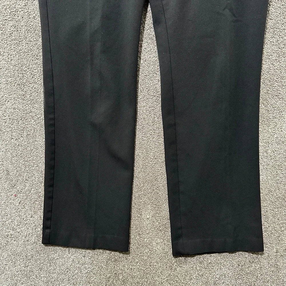 Talbots Barely Boot Black Dress Pants Womens 12 Professional Office Trousers